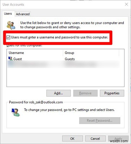 Windows 10 में लॉग इन स्क्रीन को कैसे छोड़ें