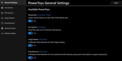 PowerToys के साथ विंडोज 10 में कार्यक्षमता जोड़ना