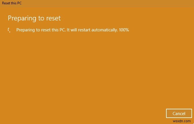 Windows 10 को उसकी डिफ़ॉल्ट सेटिंग्स पर फ़ैक्टरी रीसेट कैसे करें