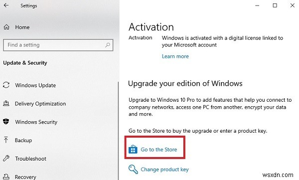 Windows 10 S को Windows 10 Home में कैसे बदलें