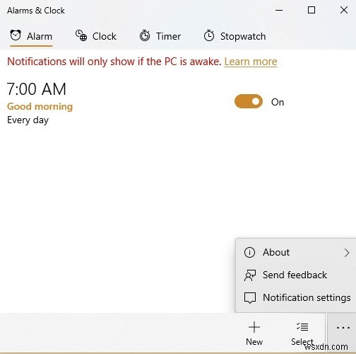 Windows 10 में अलार्म और टाइमर कैसे सेट करें