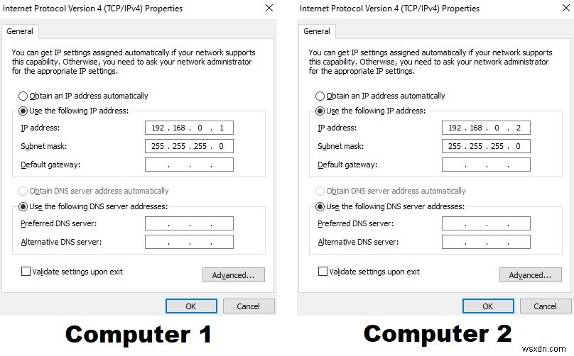 Windows 10 में LAN केबल का उपयोग करके दो कंप्यूटरों को कैसे कनेक्ट करें