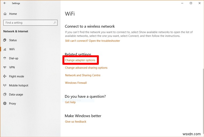 Windows 10 पर  कोई इंटरनेट नहीं, सुरक्षित  संदेश कैसे ठीक करें