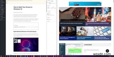 Windows में अपनी स्क्रीन को कैसे विभाजित करें
