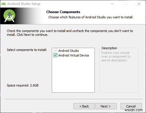 Windows 10 में Android Studio और SDK टूल कैसे इंस्टॉल करें