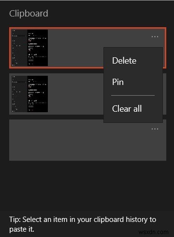 Windows 10 पर क्लिपबोर्ड इतिहास कैसे साफ़ करें