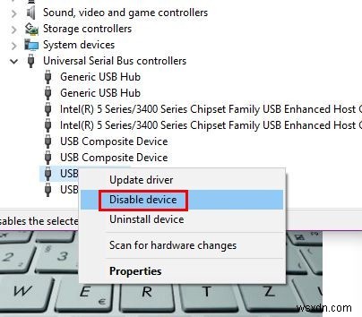 Windows 10 में USB पोर्ट को अक्षम कैसे करें