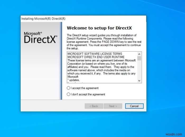 Windows में DirectX को कैसे पुनर्स्थापित करें