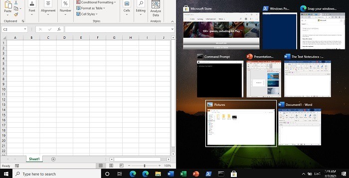 Windows में Snap Layouts का उपयोग कैसे करें