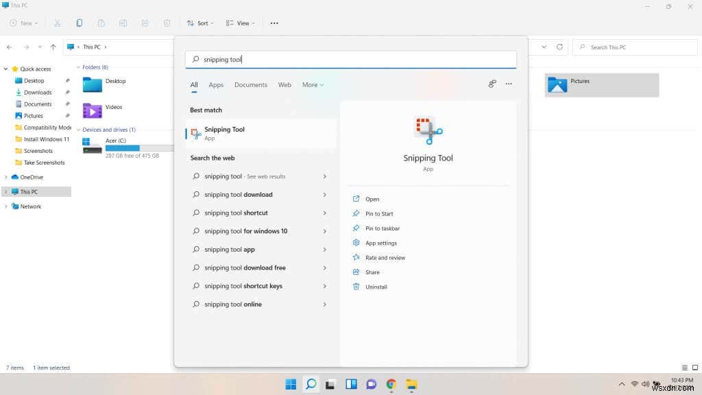 Windows 11 स्निपिंग टूल का उपयोग कैसे करें