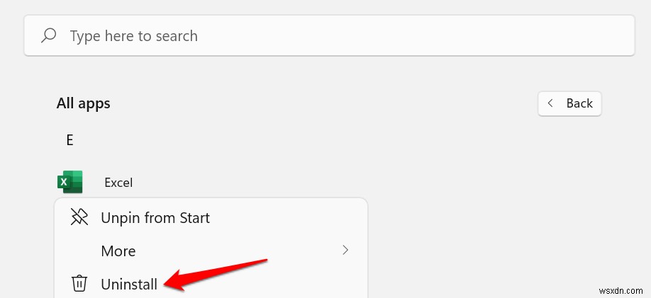 Windows 11 पर ऐप्स अनइंस्टॉल कैसे करें