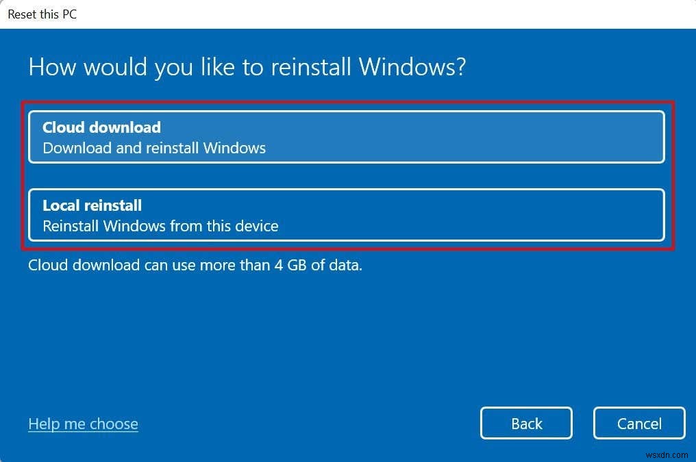 Windows 11 को फ़ैक्टरी रीसेट कैसे करें