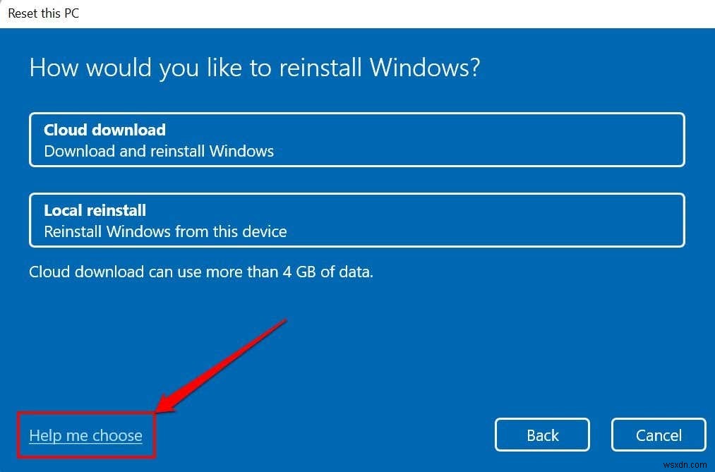 Windows 11 को फ़ैक्टरी रीसेट कैसे करें