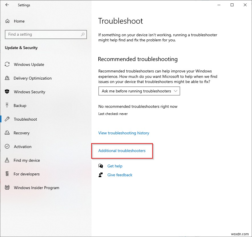 Windows 10 पर  आपके डिवाइस में महत्वपूर्ण सुरक्षा और गुणवत्ता सुधार नहीं हैं  प्राप्त करना?