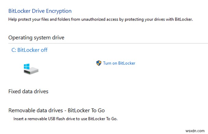 Windows 10 पर Bitlocker को कैसे बंद या अक्षम करें