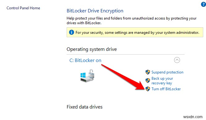 Windows 10 पर Bitlocker को कैसे बंद या अक्षम करें