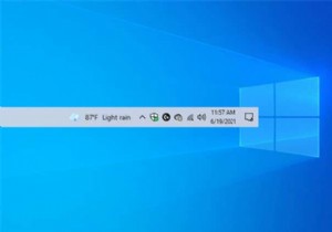 Windows 10 टास्कबार से समाचार और मौसम कैसे निकालें