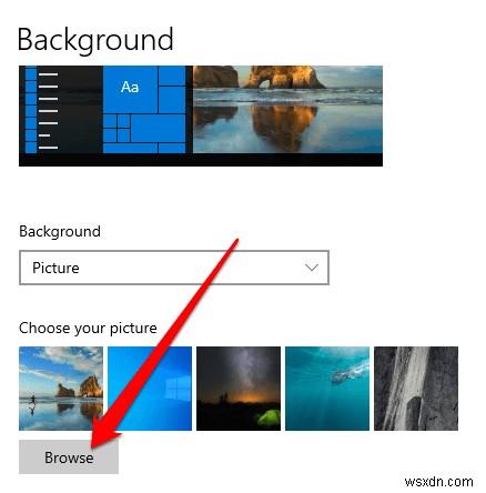 Windows 10 में प्रत्येक मॉनिटर पर अलग वॉलपेपर कैसे सेट करें