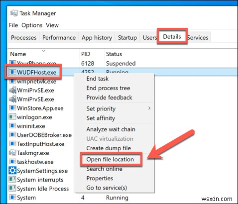 wudfhost.exe क्या है और क्या यह सुरक्षित है?