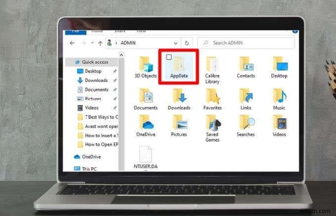 Windows 10 में AppData फोल्डर क्या है