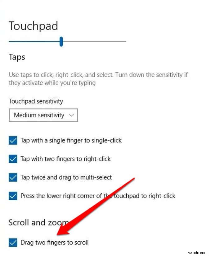 Windows 10 पर काम नहीं कर रहे टू-फिंगर स्क्रॉल को कैसे ठीक करें