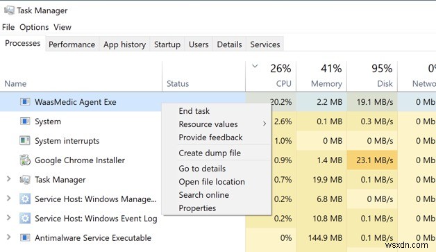 Windows 10 पर CPU उपयोग को कैसे कम करें
