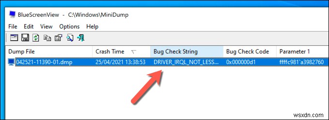 विंडोज 10 में मेमोरी डंप फाइल्स (.dmp) का विश्लेषण कैसे करें