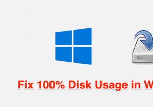 Windows 10 पर 100% डिस्क उपयोग को कैसे ठीक करें