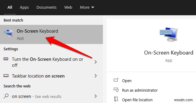 विंडोज 10 पर ऑन-स्क्रीन कीबोर्ड को सक्षम करने के 8 तरीके
