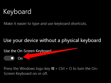 विंडोज 10 पर ऑन-स्क्रीन कीबोर्ड को सक्षम करने के 8 तरीके