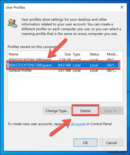 विंडोज 10 में यूजर प्रोफाइल कैसे डिलीट करें