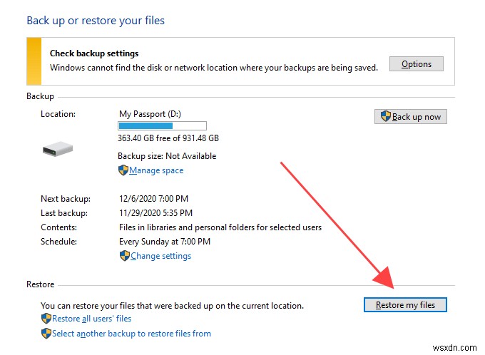 Windows 10 में हटाई गई फ़ाइलों को कैसे पुनर्स्थापित करें