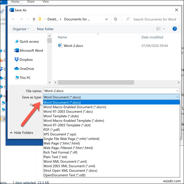 Windows 10 में फ़ाइल प्रकार कैसे बदलें