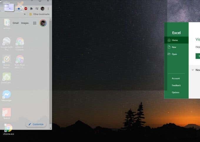 Windows 10 में स्क्रीन को कैसे विभाजित करें
