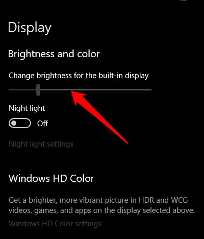 Windows 10 पर ब्राइटनेस कैसे एडजस्ट करें
