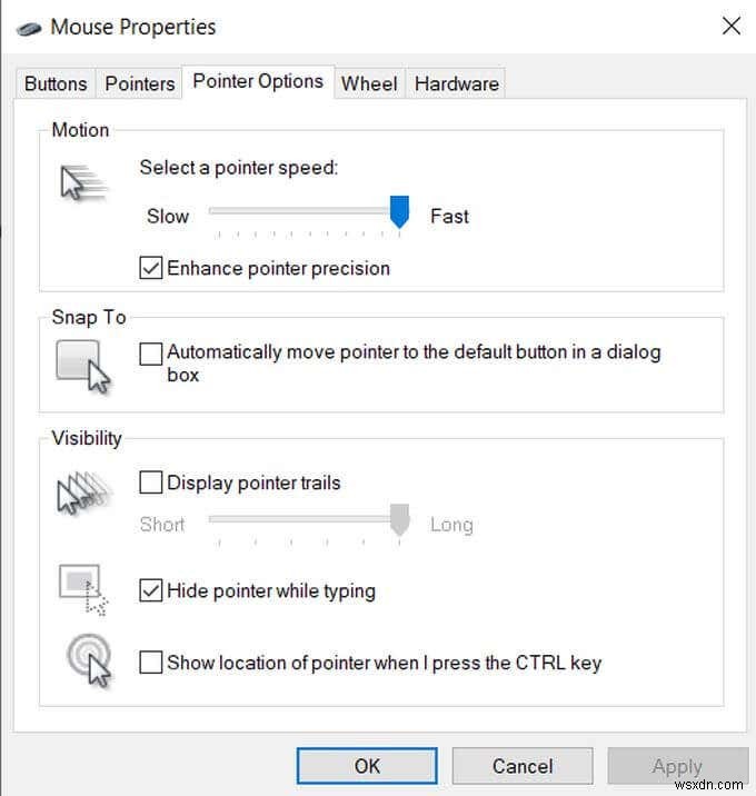 Windows 10 पर कर्सर कैसे बदलें