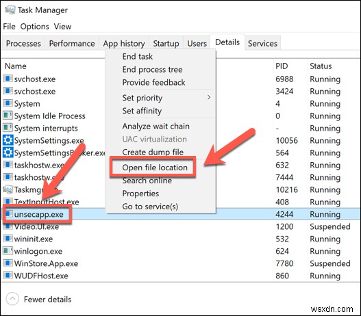 Unsecapp.exe क्या है और क्या यह सुरक्षित है?