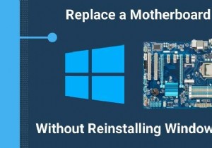 Windows 10 को पुनर्स्थापित किए बिना मदरबोर्ड को कैसे बदलें