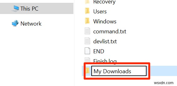 Windows 10 में डिफ़ॉल्ट डाउनलोड स्थान कैसे बदलें