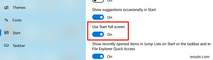 अपने Windows 10 को अनुकूलित करने के 10 तरीके प्रारंभ मेनू