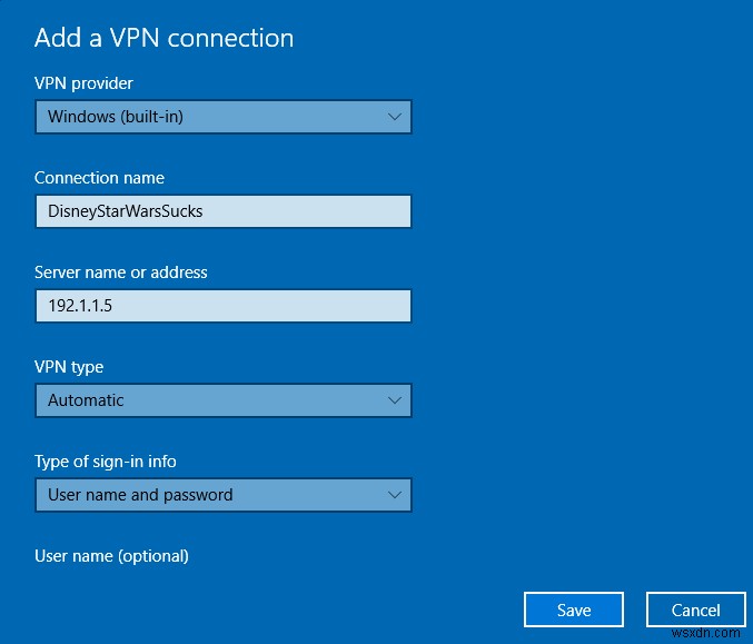 Windows 10 बिल्ट-इन VPN सर्विस कैसे सेट करें