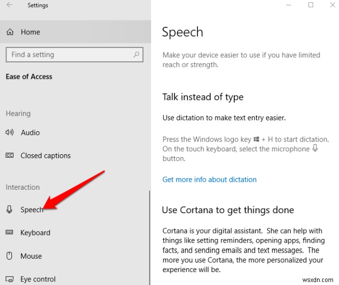 Windows 10 विकलांग लोगों के लिए सुलभता सुविधाएं