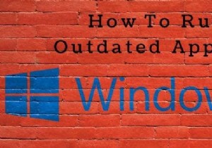 पुराने ऐप्स चलाने के लिए Windows 10 संगतता टूल का उपयोग कैसे करें