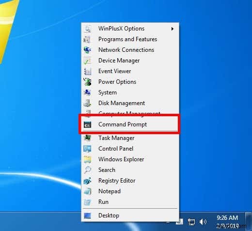 Windows 10 में कमांड प्रॉम्प्ट को PowerShell और इसके विपरीत बदलें