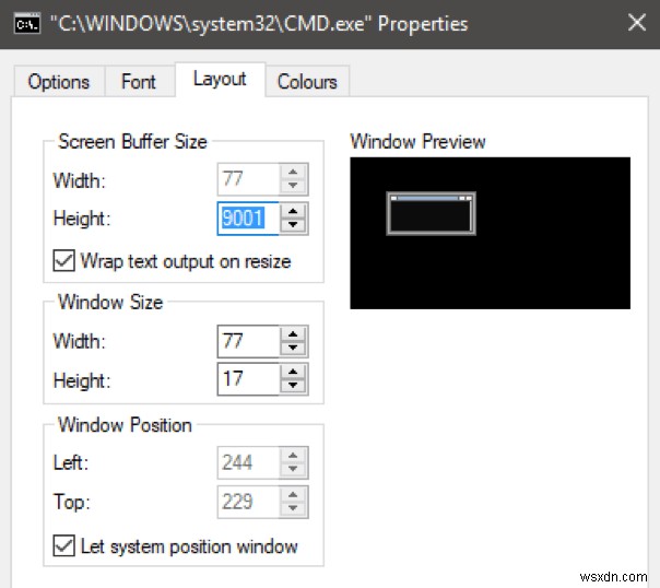 Windows 10 में कमांड प्रॉम्प्ट को कैसे अनुकूलित करें