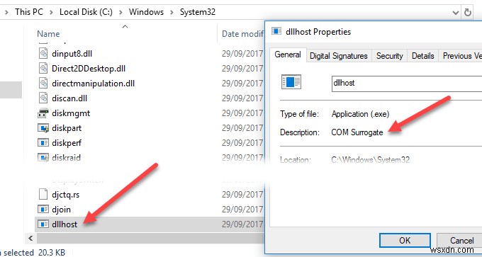 Windows 10 में COM सरोगेट क्या है और क्या यह एक वायरस है?