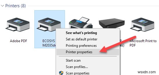 विंडोज़ में ऑफ़लाइन स्थिति में अटके हुए प्रिंटर का समस्या निवारण करें 