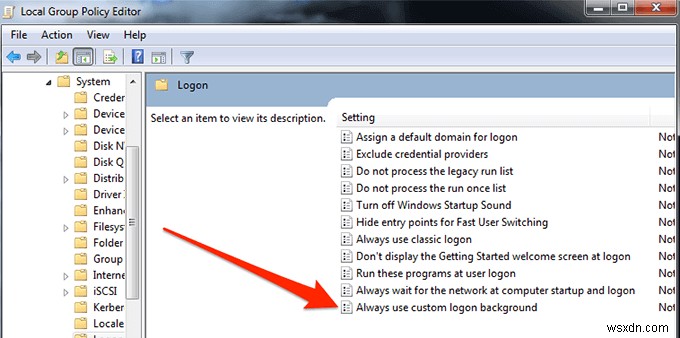 Windows 7 लॉगिन स्क्रीन पृष्ठभूमि छवि कैसे बदलें