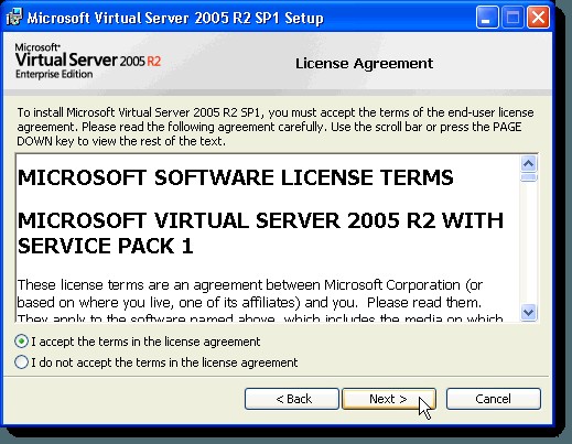 Windows XP में VHD फ़ाइल संलग्न करें 