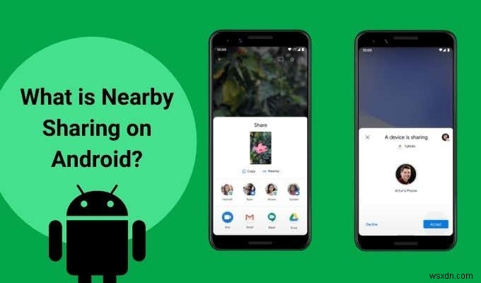 Android पर आस-पास शेयरिंग क्या है?